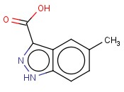 5-METHYL-1H-<span class='lighter'>INDAZOLE-3-CARBOXYLIC</span> ACID