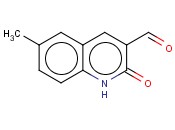 1,2-二氢-6-甲基-2-氧代<span class='lighter'>喹啉</span>-3-<span class='lighter'>甲醛</span>