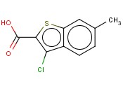 3-氯-6-甲基<span class='lighter'>苯</span><span class='lighter'>并</span>[b]<span class='lighter'>噻吩</span>-2-羧酸