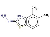4,5-DIMETHYL-2(3H)-BENZOTHIAZOLONE HYDRAZONE