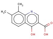 7,8-DIMETHYL-4-<span class='lighter'>HYDROXYQUINOLINE-3-CARBOXYLIC</span> ACID