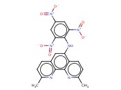 2,9-<span class='lighter'>二甲</span>基-5-(2,4,6-三硝基<span class='lighter'>苯</span>氨基)-1,10-<span class='lighter'>邻</span><span class='lighter'>二</span>氮杂菲