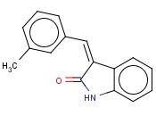 1,3-DIHYDRO-3-[(3-METHYLPHENYL)METHYLENE]-2H-INDOL-2-ONE