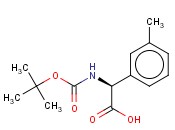(S)-<span class='lighter'>TERT-BUTOXYCARBONYLAMINO</span>-M-TOLYL-ACETIC ACID