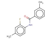 N-(2-FLUORO-4-METHYLPHENYL)-3-METHYLBENZAMIDE