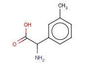 2-<span class='lighter'>AMINO</span>-2-(3-METHYLPHENYL)<span class='lighter'>ACETIC</span> ACID