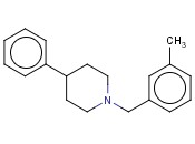 1-(3-METHYLBENZYL)-<span class='lighter'>4-PHENYLPIPERIDINE</span>