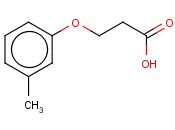 Propanoic acid, 3-(3-methylphenoxy)-