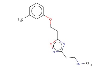 METHYL(2-(5-[2-(3-METHYLPHENOXY)ETHYL]-1,2,4-OXADIAZOL-3-YL)ETHYL)AMINE