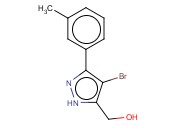 (4-BROMO-3-M-TOLYL-1H-PYRAZOL-5-YL)METHANOL