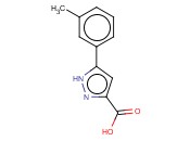 5-(3-METHYLPHENYL)-1H-PYRAZOLE-3-<span class='lighter'>CARBOXYLIC</span> ACID