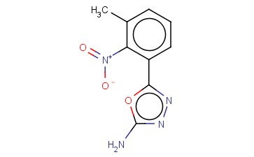 5-(3-METHYL-2-NITROPHENYL)-1,3,4-OXADIAZOL-2-AMINE