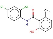 BENZAMIDE, N-(2,4-DICHLOROPHENYL)-2-HYDROXY-6-METHYL-