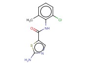 5-THIAZOLECARBOXAMIDE, 2-<span class='lighter'>AMINO</span>-N-(2-<span class='lighter'>CHLORO</span>-6-METHYLPHENYL)-