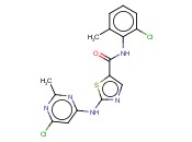 N-(2-Chloro-6-methylphenyl)-2-[(6-chloro-2-methyl-4-pyrim
idinyl)amino]-5-thiazolecarboxamide