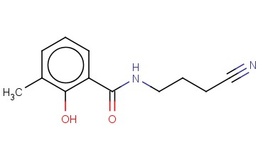 N-(3-CYANOPROPYL)-2-HYDROXY-3-METHYLBENZAMIDE