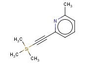 2-[2-(TRIMETHYLSILYL)ETHYNYL]-6-<span class='lighter'>PICOLINE</span>
