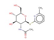 6-<span class='lighter'>甲基</span>-2-<span class='lighter'>吡啶基</span>-2-乙酰氨基-2-脱氧-b-D-巯基吡喃糖苷