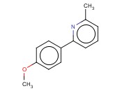 2-(4-<span class='lighter'>甲</span><span class='lighter'>氧</span><span class='lighter'>苯基</span>)-6-甲基吡啶