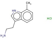 3-(2-AMINOETHYL)-<span class='lighter'>7-METHYLINDOLE</span> HYDROCHLORIDE