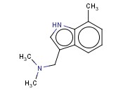 3-(DIMETHYLAMINOMETHYL)-<span class='lighter'>7-METHYLINDOLE</span>