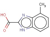 4-<span class='lighter'>甲基</span>-1H-<span class='lighter'>苯并咪唑</span>-2-羧酸