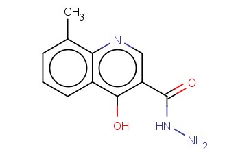 4-HYDROXY-8-METHYL-QUINOLINE-3-CARBOXYLIC ACID HYDRAZIDE