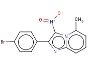 2-(4-BROMOPHENYL)-5-METHYL-3-NITROIMIDAZO[1,2-A]PYRIDINE