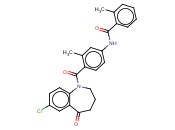 7-Chloro-[2-methyl-4-[(2-methylbenzoyl)amino]benzoyl]-5-oxo-2,3,4,5-tetrahydro-1H-1-benzazepine