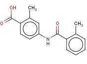 2-甲基-4-(2-甲基苯甲酰胺基)苯甲酸