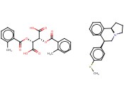 (+)-MCN 5652, (+)-DI-O-TOLUOYLTARTRATE SALT