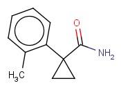 1-(2-METHYLPHENYL)CYCLOPROPANECARBOXAMIDE