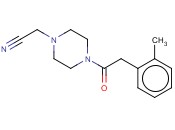 2-(4-[2-(2-METHYLPHENYL)<span class='lighter'>ACETYL</span>]PIPERAZIN-1-YL)<span class='lighter'>ACETONITRILE</span>