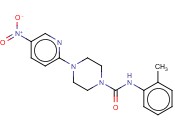 4-(5-NITROPYRIDIN-2-YL)-N-O-TOLYLPIPERAZINE-1-CARBOXAMIDE