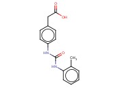 [4-[[[(2-METHYLPHENYL)AMINO]CARBONYL]AMINO]PHENYL]ACETIC ACID
