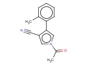 1-ACETYL-4-(2-METHYLPHENYL)-1H-PYRROLE-3-CARBONITRILE