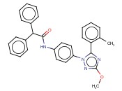N-(4-(3-METHOXY-5-(O-TOLYL)-1H-1,2,4-TRIAZOL-1-YL)PHENYL)-2,2-DIPHENYLACETAMIDE