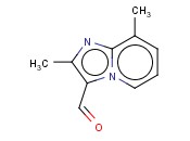 2,8-DIMETHYL-IMIDAZO[<span class='lighter'>1,2-A</span>]PYRIDINE-3-CARBALDEHYDE