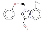 2-(2-Methoxyphenyl)-8-methylimidazo-[1,2-a]pyridine-3-carbaldehyde