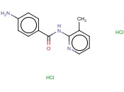 2-(P-AMINOBENZAMIDO)-3-<span class='lighter'>PICOLINE</span> DIHYDROCHLORIDE