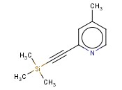 2-[2-(TRIMETHYLSILYL)ETHYNYL]-4-<span class='lighter'>PICOLINE</span>