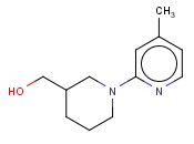 1-(4-甲基-2-<span class='lighter'>吡啶基</span>)-3-<span class='lighter'>哌啶</span>甲醇