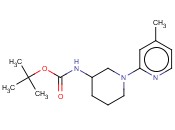N-[1-(4-甲基-2-<span class='lighter'>吡啶基</span>)-3-<span class='lighter'>哌啶</span><span class='lighter'>基</span>]氨基甲酸叔丁酯