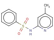N-(4-METHYL-2-PYRIDINYL)BENZENESULFONAMIDE