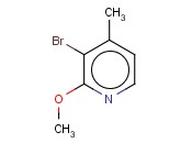 3-BROMO-2-<span class='lighter'>METHOXY</span>-4-METHYLPYRIDINE