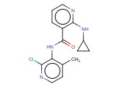 N-(2-氯-4-<span class='lighter'>甲基</span>-3-<span class='lighter'>吡啶</span>)-2-环丙<span class='lighter'>氨基</span>-3-<span class='lighter'>吡啶</span>甲酰胺