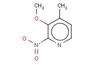 3-METHOXY-2-<span class='lighter'>NITRO</span>-4-PICOLINE