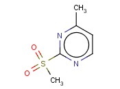 4-甲基-2-<span class='lighter'>甲</span><span class='lighter'>磺</span><span class='lighter'>酰</span><span class='lighter'>基</span>嘧啶