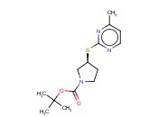 (S)-3-(4-METHYL-PYRIMIDIN-2-YLSULFANYL)-PYRROLIDINE-1-CARBOXYLIC ACID TERT-BUTYL ESTER
