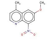 6-甲氧基-4-甲基-8-<span class='lighter'>硝基</span>-<span class='lighter'>喹啉</span>